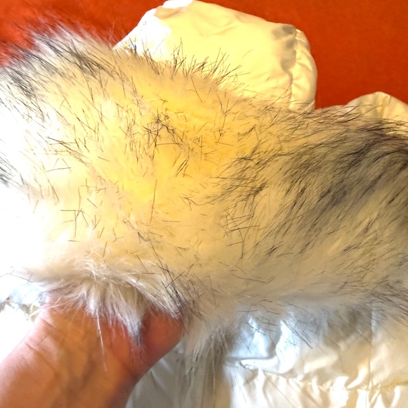 ZARA ecru removable hood water and wind protection puffer winter coat NWT - Picture 10 of 16